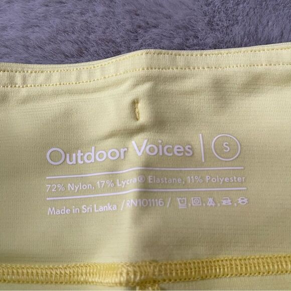 ✨ NWT Outdoor Voices Move Free 6” Shorts Gecko Sz Small - Picture 6 of 16
